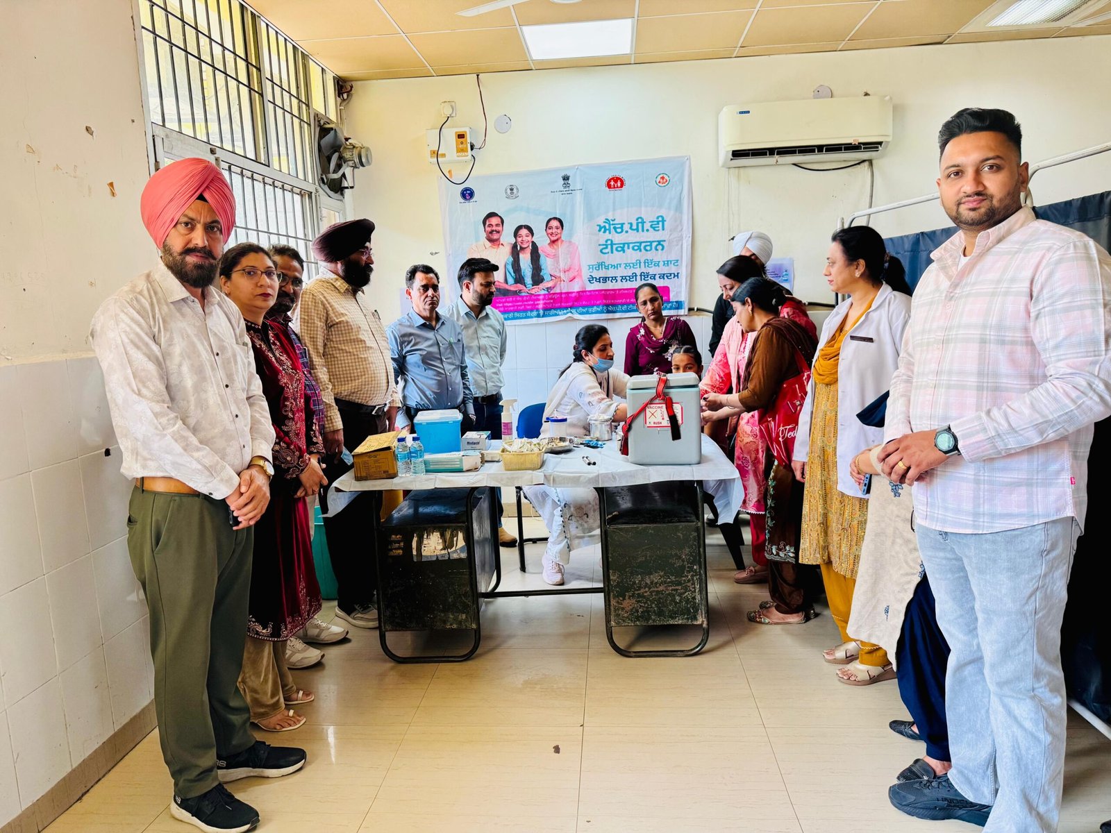 ਜ਼ਿਲ੍ਹਾ ਤਰਨ ਤਾਰਨ ‘ਚ ਐਚ.ਪੀ.ਵੀ ਵੈਕਸੀਨ ਦੀ ਹੋਈ ਸ਼ੁਰੂਆਤ