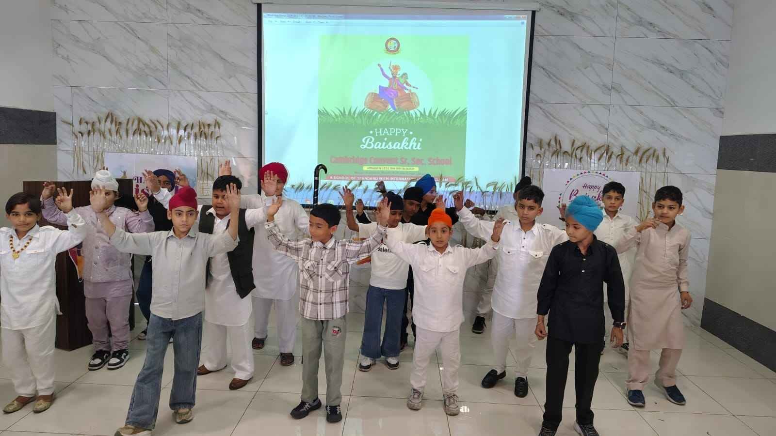 “ਵਿਸਾਖੀ ਮੌਕੇ ਕੈਮਬਰਿਜ ਕਨਵੈਂਟ ਸਕੂਲ ਵਿੱਚ ਸੱਭਿਆਚਾਰਕ ਪ੍ਰੋਗਰਾਮ ਦੀ ਧੂਮ”